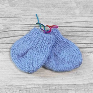 Puppensocken Lise blau