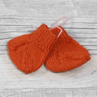 Puppensocken Lise orange